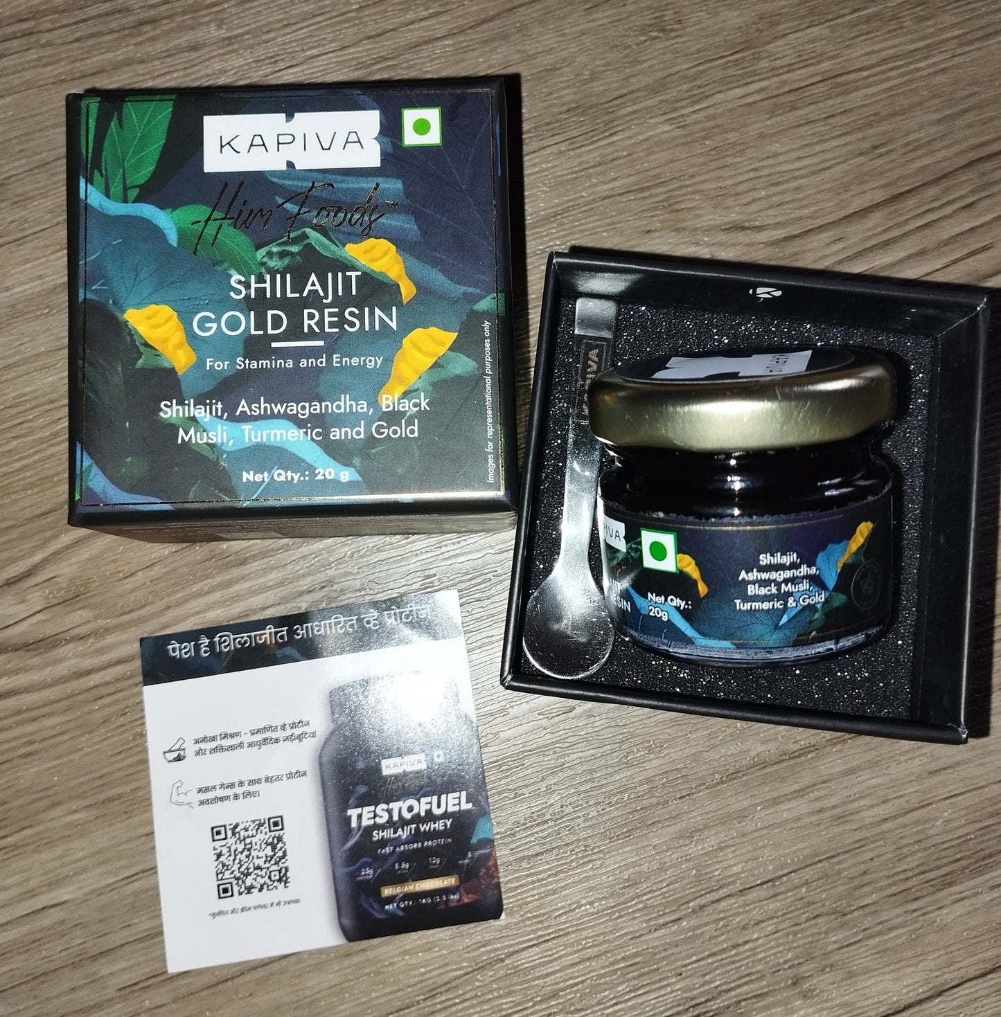 🌿 Shilajit Pur - Résine Naturelle 20g
