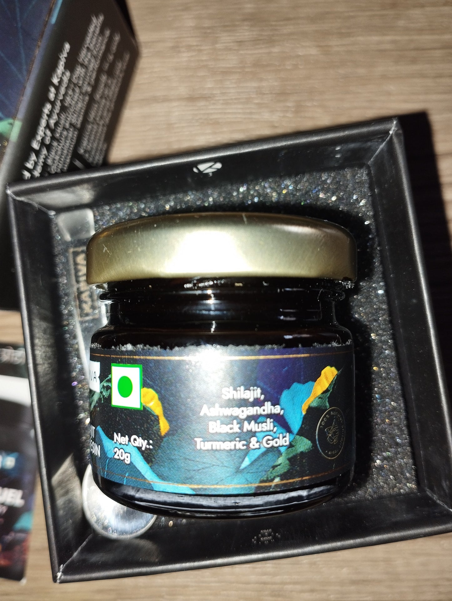 🌿 Shilajit Pur - Résine Naturelle 20g